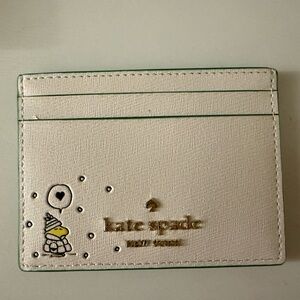 Peanuts X Kate Spade Snoopy Card Holder